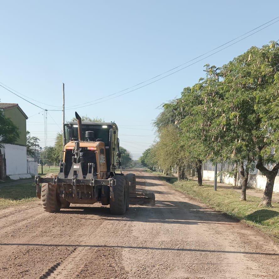 El Municipio de Barranqueras trabaja en el mejoramiento de los accesos a los barrios de la ciudad