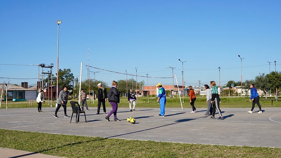 Jornada recreativa para adultos mayores en Barranqueras