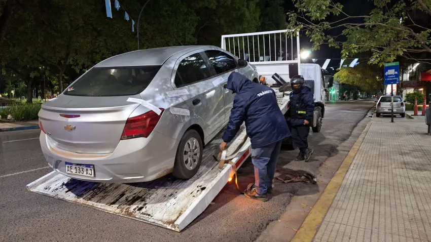 Motos y autos retenidos por infracciones en controles del fin de semana
