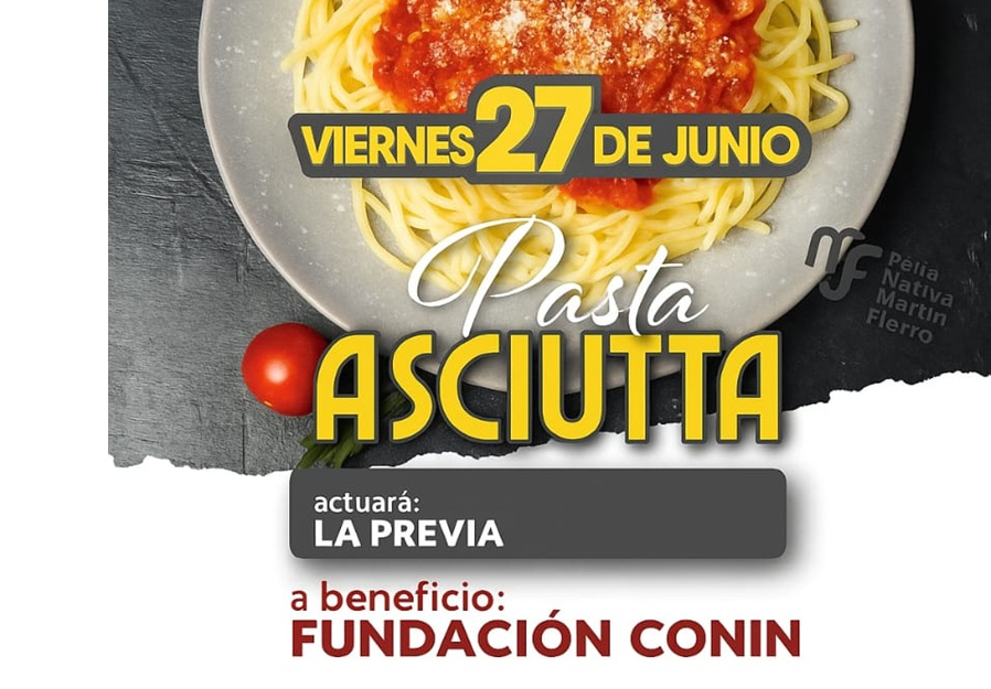 Pasta Asciutta 2025: Una Noche de Sabor y Solidaridad en Beneficio de CONIN