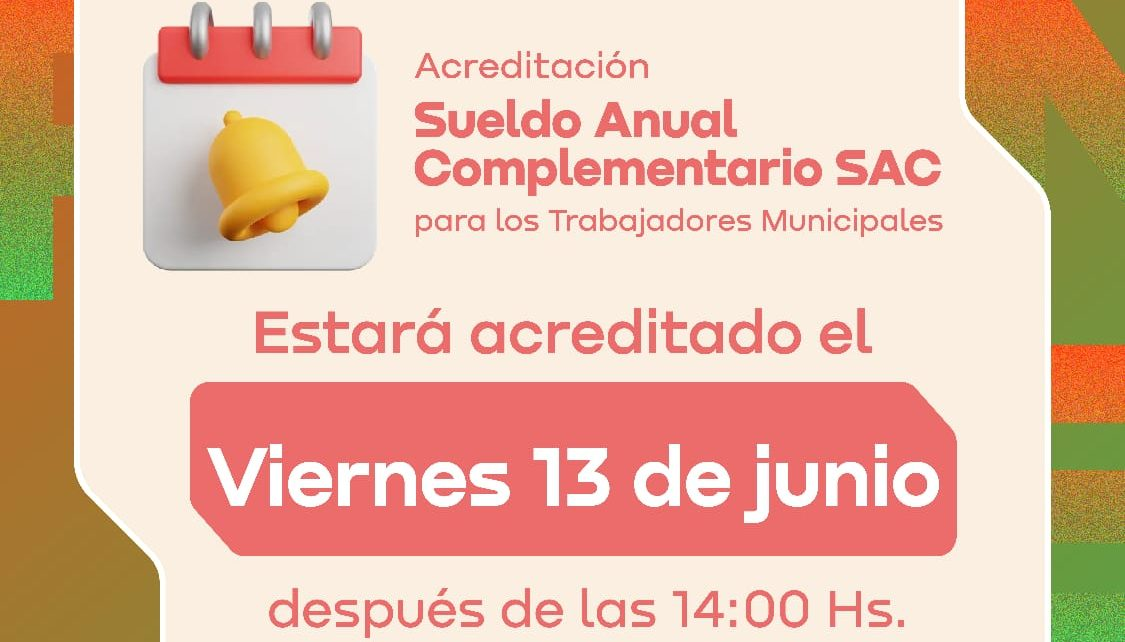 Magda anunció el pago del aguinaldo