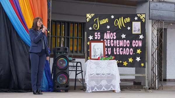 Barranqueras acompañó el 55° aniversario de la EEP N.º 785 “Juan Moro”