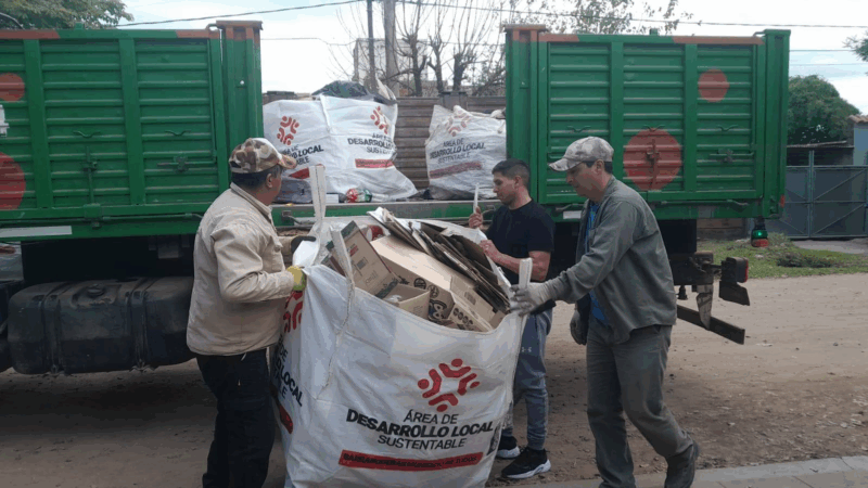 Barranqueras intensifica tareas de limpieza y mantenimiento urbano