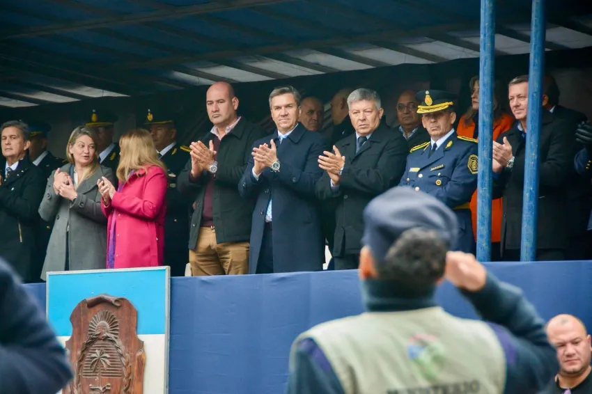 Con la presencia de Zdero se realizó la celebración del 72° aniversario de la Policía del Chaco