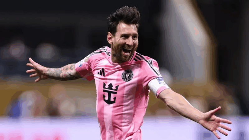  El golazo de tiro libre de Messi para Inter Miami ante Porto