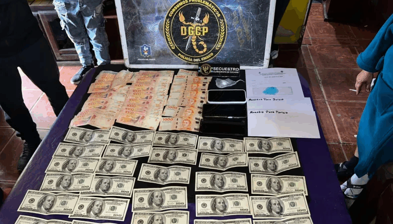 Golpe al narcotráfico: hubo 2 detenidas e incautaron estupefacientes, dólares, pesos y celulares en Vilelas