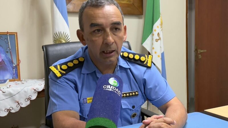 “Hay menos hechos delictivos pero más violentos”, alertó el jefe de la Policía del Chaco